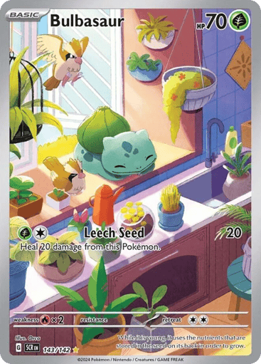 Bulbasaur 143/142 from Stellar Crown