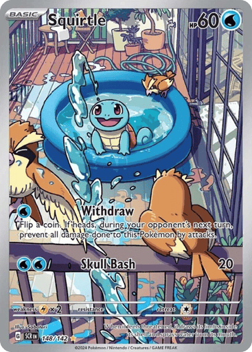 Squirtle 148/142 from Stellar Crown
