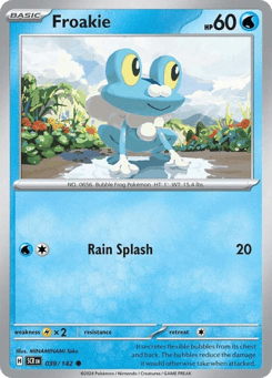 Froakie 39/142, Stellar Crown