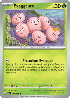 Exeggcute 1/191, Surging Sparks