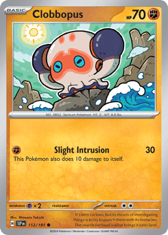 Clobbopus 112/191, Surging Sparks