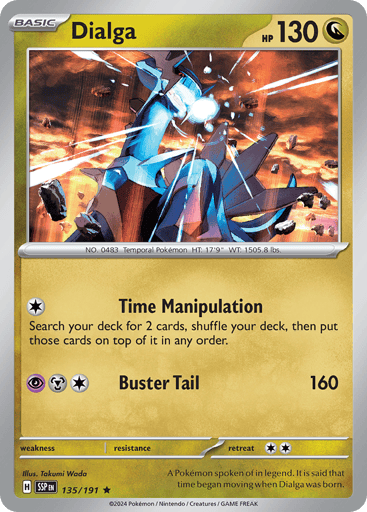 Dialga 135/191 from Surging Sparks
