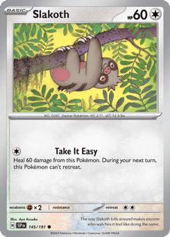 Slakoth 145/191, Surging Sparks