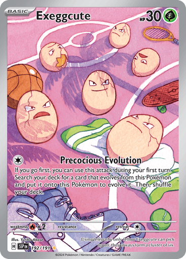 Exeggcute 192/191 from Surging Sparks
