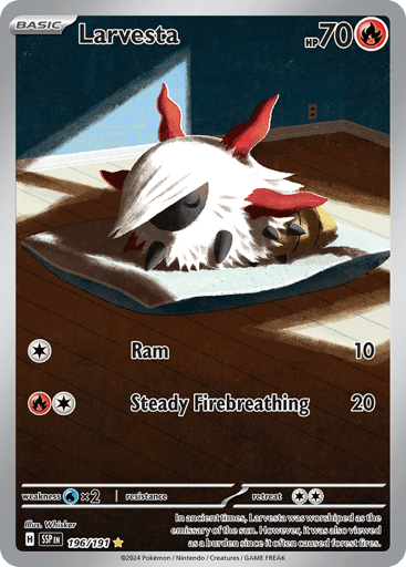 Larvesta 196/191 from Surging Sparks