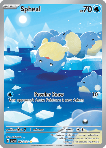 Spheal 199/191 from Surging Sparks
