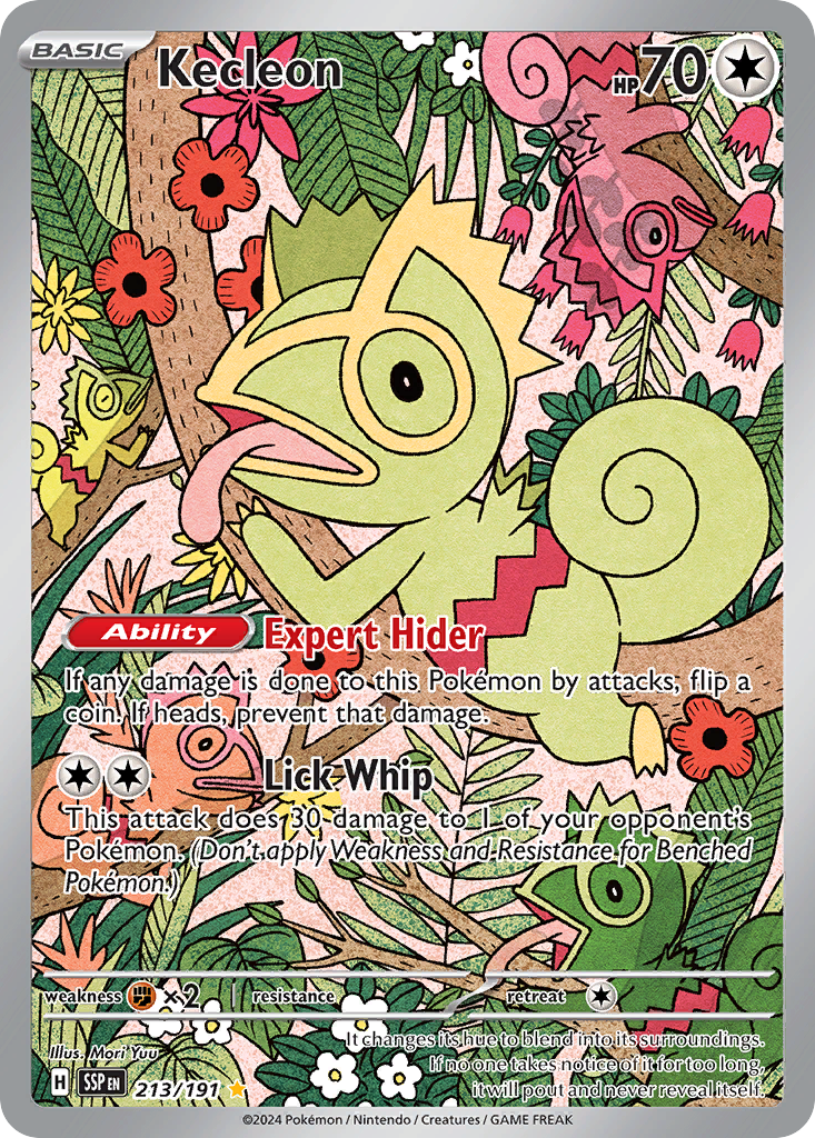 Kecleon 213/191, Surging Sparks Pokémon card