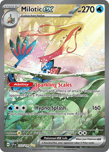 Milotic ex 237/191 from Surging Sparks
