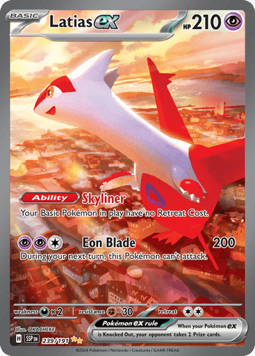 Latias ex 239/191 from Surging Sparks