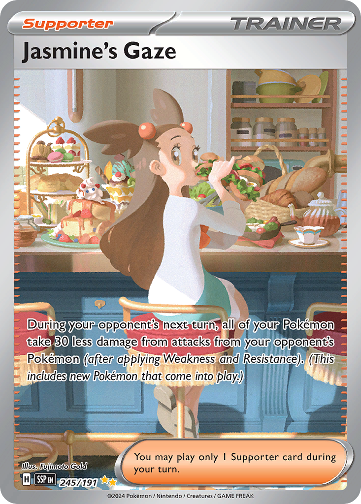 Jasmine's Gaze 245/191, Surging Sparks Pokémon card