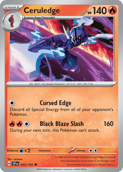 Ceruledge 35/191, Surging Sparks