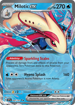 Milotic ex 42/191, Surging Sparks