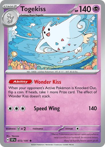Togekiss 72/191 from Surging Sparks