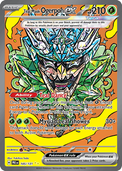 Teal Mask Ogerpon ex 145/131, Prismatic Evolutions