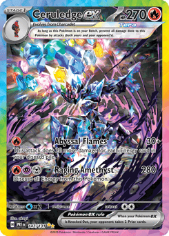 Ceruledge ex 147/131, Prismatic Evolutions
