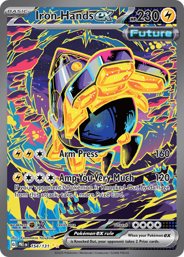 Iron Hands ex 154/131 from Prismatic Evolutions