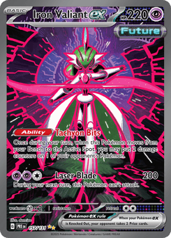 Iron Valiant ex 157/131, Prismatic Evolutions