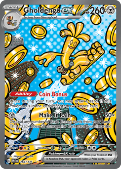 Gholdengo ex 164/131, Prismatic Evolutions