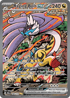 Raging Bolt ex 166/131, Prismatic Evolutions