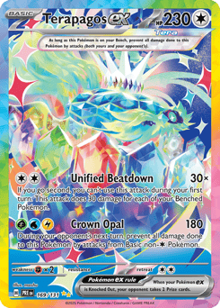 Terapagos ex 169/131, Prismatic Evolutions
