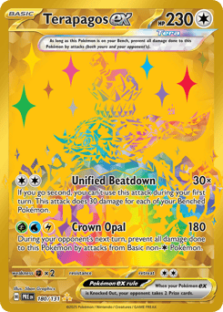 Terapagos ex 180/131, Prismatic Evolutions