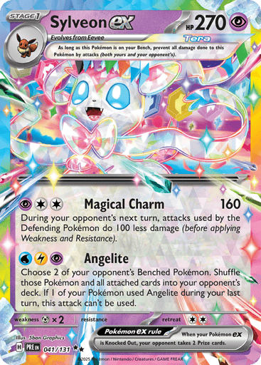 Sylveon ex 41/131 from Prismatic Evolutions