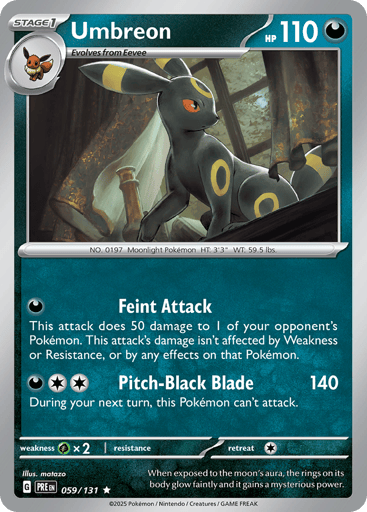 Umbreon 59/131 from Prismatic Evolutions