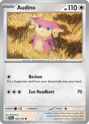 Audino 124/159 from Journey Together