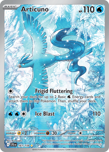 Articuno 161/159 from Journey Together
