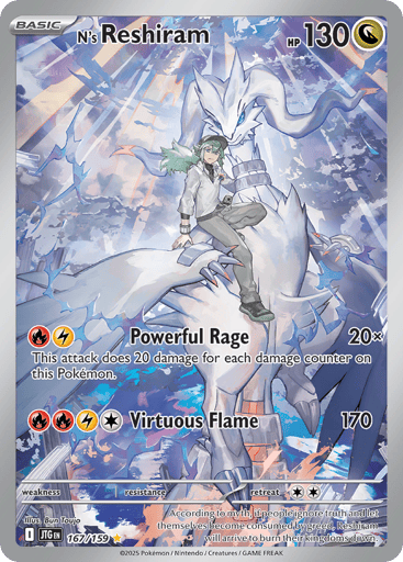 N's Reshiram 167/159 from Journey Together