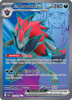 N's Zoroark ex 175/159 Journey Together