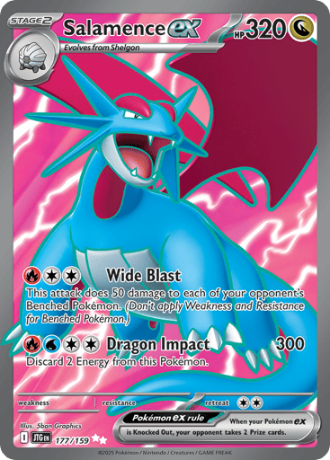 Salamence ex 177/159 from Journey Together