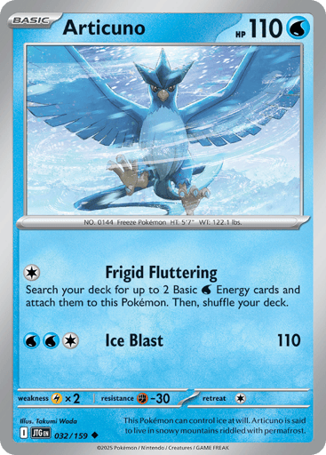 Articuno 32/159 from Journey Together