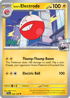 Iono's Electrode 48/159 Journey Together