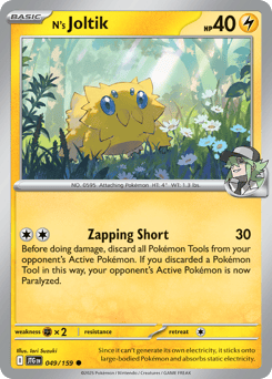 N's Joltik 49/159 Journey Together