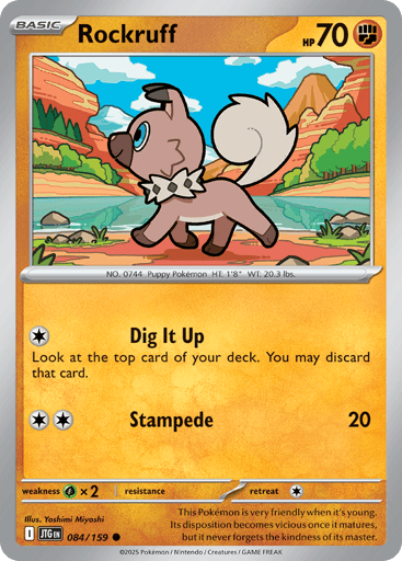 Rockruff 84/159 from Journey Together