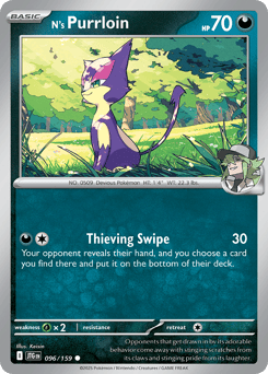 N's Purrloin 96/159 Journey Together