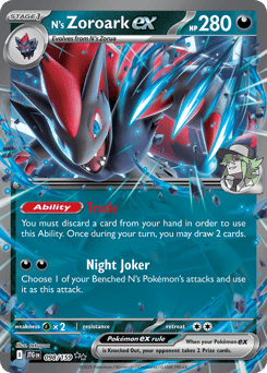 N's Zoroark ex 98/159 Journey Together