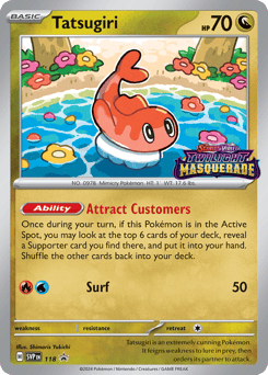Tatsugiri 118/224, Scarlet & Violet Black Star Promos