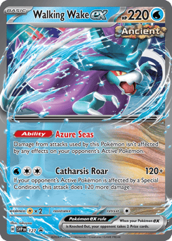 Walking Wake ex 127/224, Scarlet & Violet Black Star Promos
