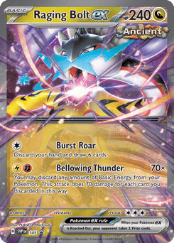 Raging Bolt ex 145/224, Scarlet & Violet Black Star Promos