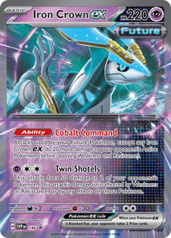 Iron Crown ex 146/224, Scarlet & Violet Black Star Promos