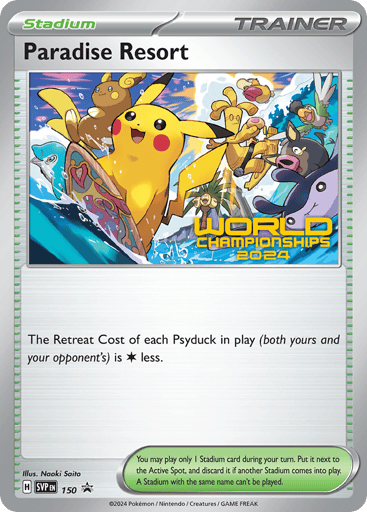Paradise Resort 150/224 from Scarlet & Violet Black Star Promos