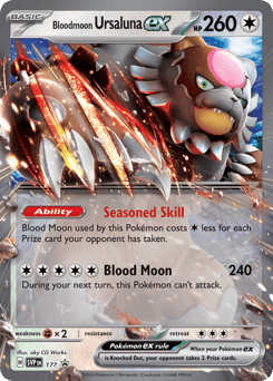 Bloodmoon Ursaluna ex 177/224, Scarlet & Violet Black Star Promos