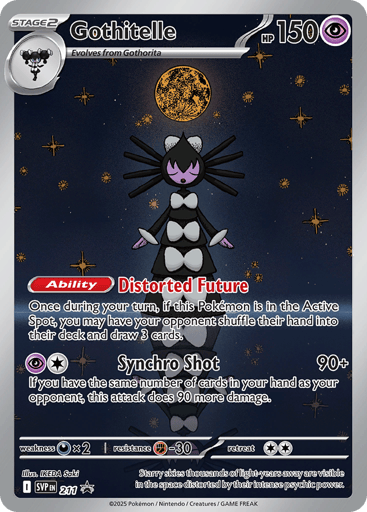 Gothitelle 211/224 from Scarlet & Violet Black Star Promos