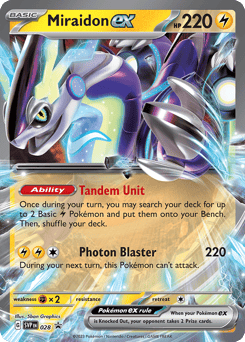 Miraidon ex 28/224, Scarlet & Violet Black Star Promos