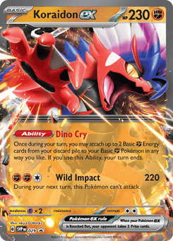 Koraidon ex 29/224, Scarlet & Violet Black Star Promos