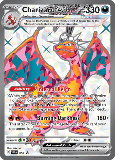 Charizard ex 56/224 from Scarlet & Violet Black Star Promos