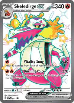 Skeledirge ex 81/224, Scarlet & Violet Black Star Promos