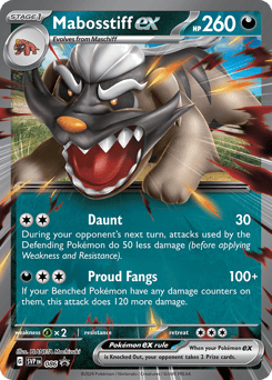 Mabosstiff ex 86/224, Scarlet & Violet Black Star Promos
